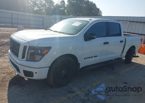 2018 Nissan Titan Sv из США, поврежденный, VIN 1N6AA1E68JN537804